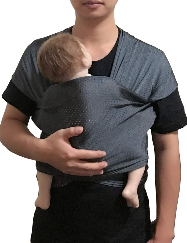 Vlokup Baby Wrap Water Sling Carrier Gray