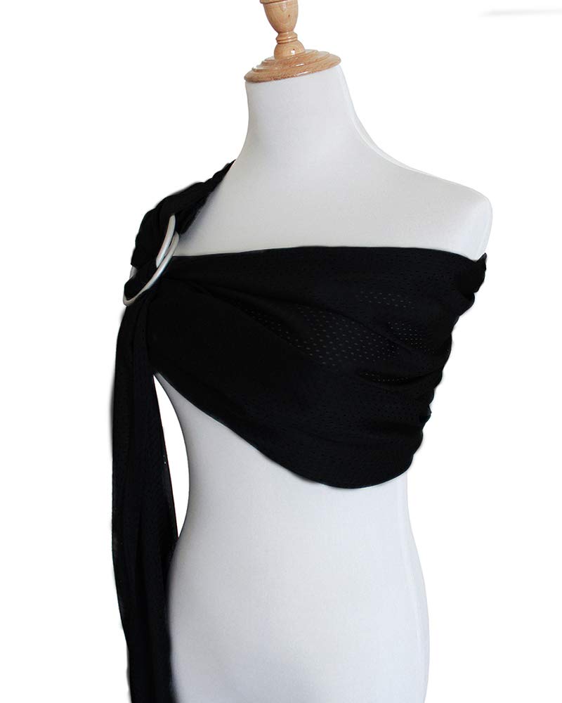 Vlokup Water Ring Sling - Pure Black - Image 3