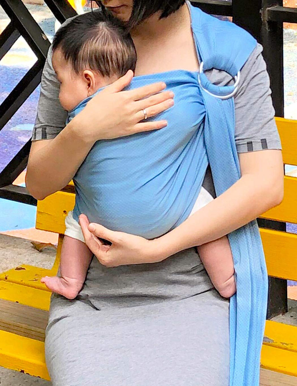 Vlokup Water Ring Sling - Lake Blue - Image 4
