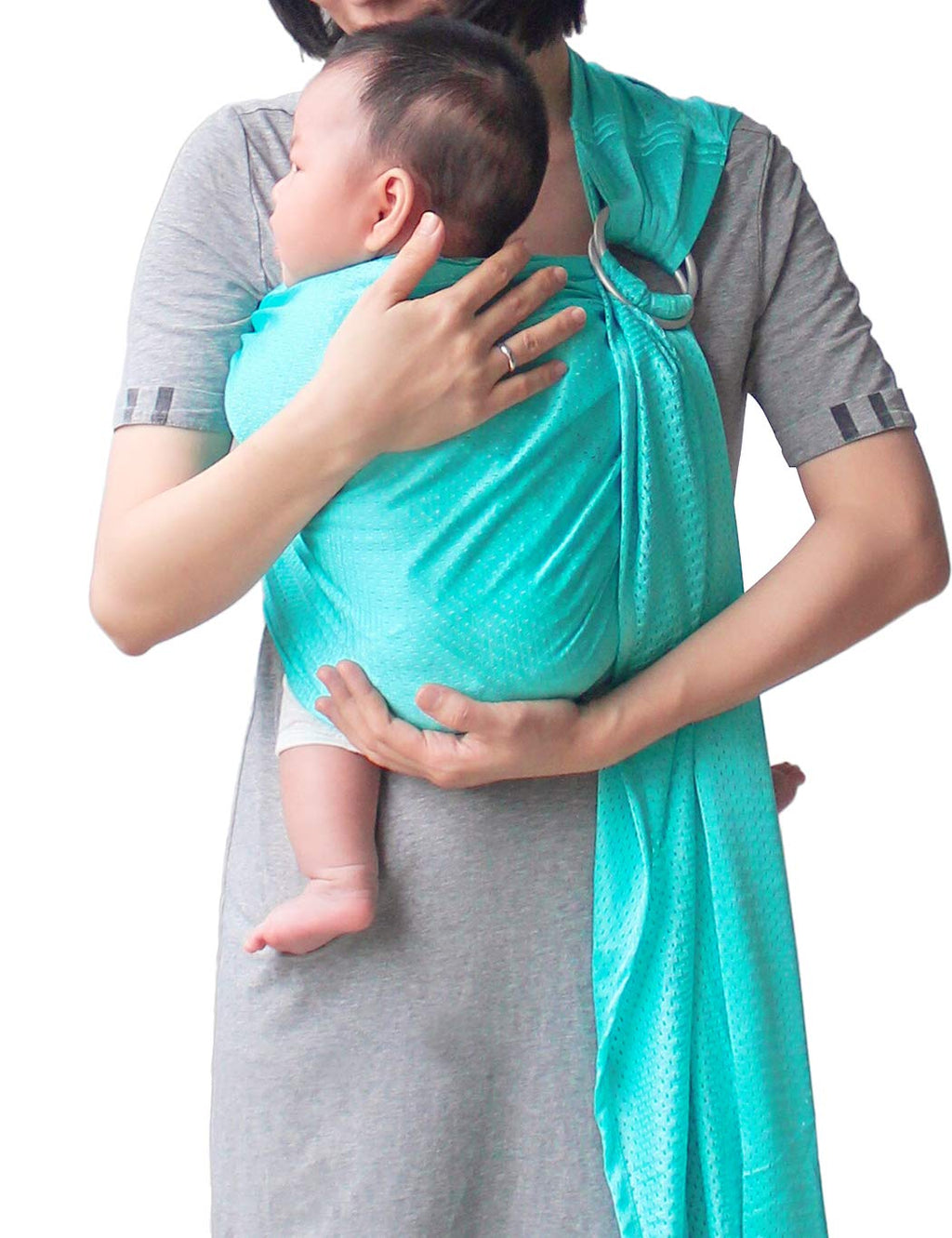 Vlokup Water Ring Sling - Bluish Green - Image 3