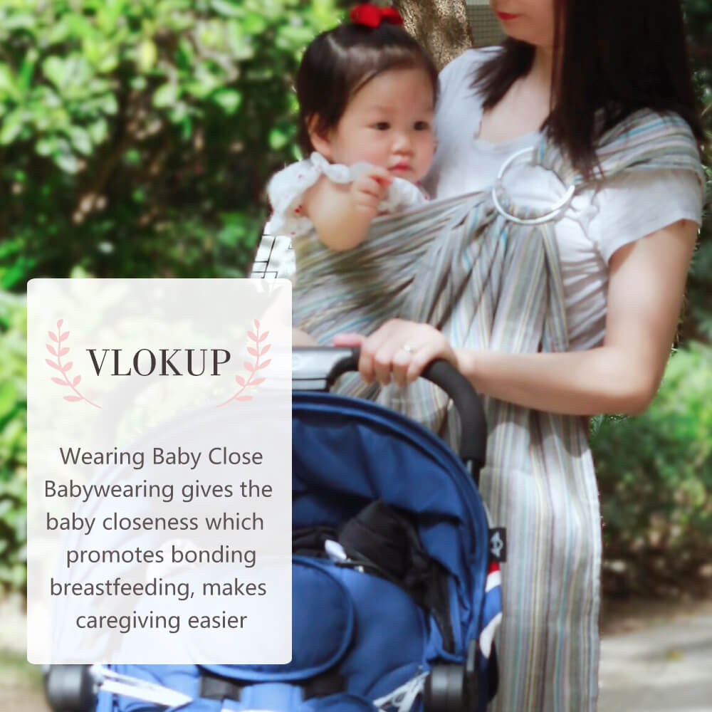 Vlokup Baby Ring Sling Dessert