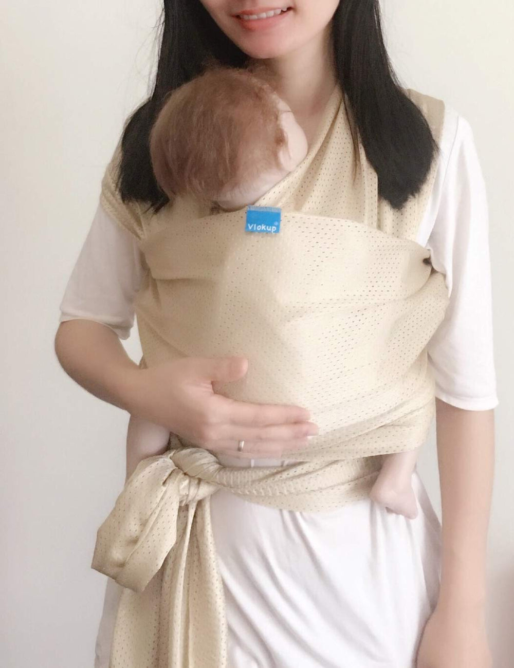 Vlokup Baby Wrap Water Sling Carrier Gray