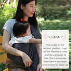 Vlokup Baby Water Ring Sling Grey