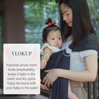 Vlokup Baby Water Ring Sling Grey