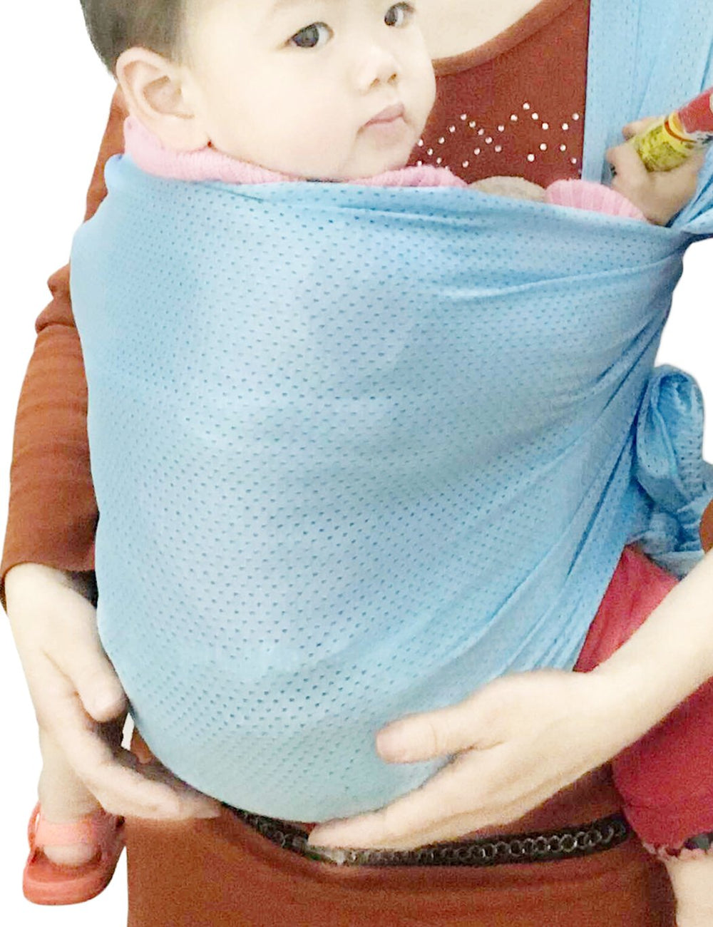 Vlokup Baby Wrap Water Sling Carrier Gray