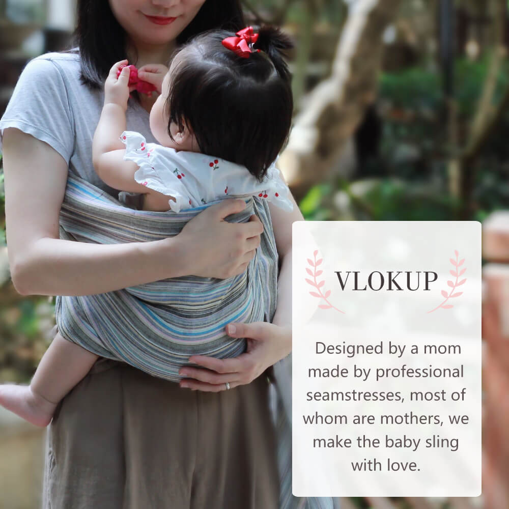Vlokup Baby Ring Sling Dessert